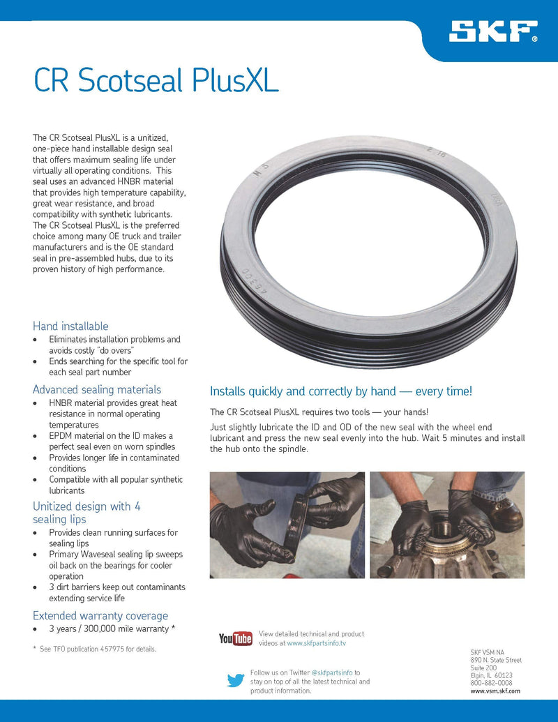 SKF Scotseal Plusxl Seal - 47691