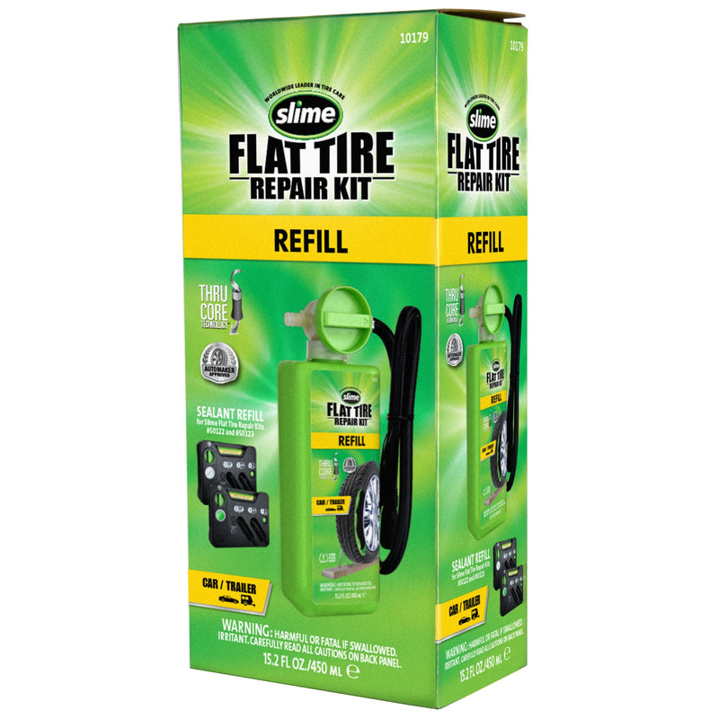 Slime 10179 Flat Tire Repair Kit (Sealant Refill) All in one refill