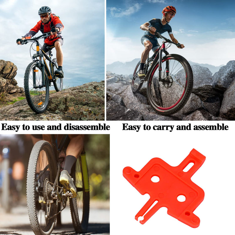 6PCS Bicycle Brake Pads Spacer Hydraulic Disc Brake Pads Spacer Hydraulic Bike Brake Pad Spreader Cycling Repair Instert Tools for MTB, Road Bike