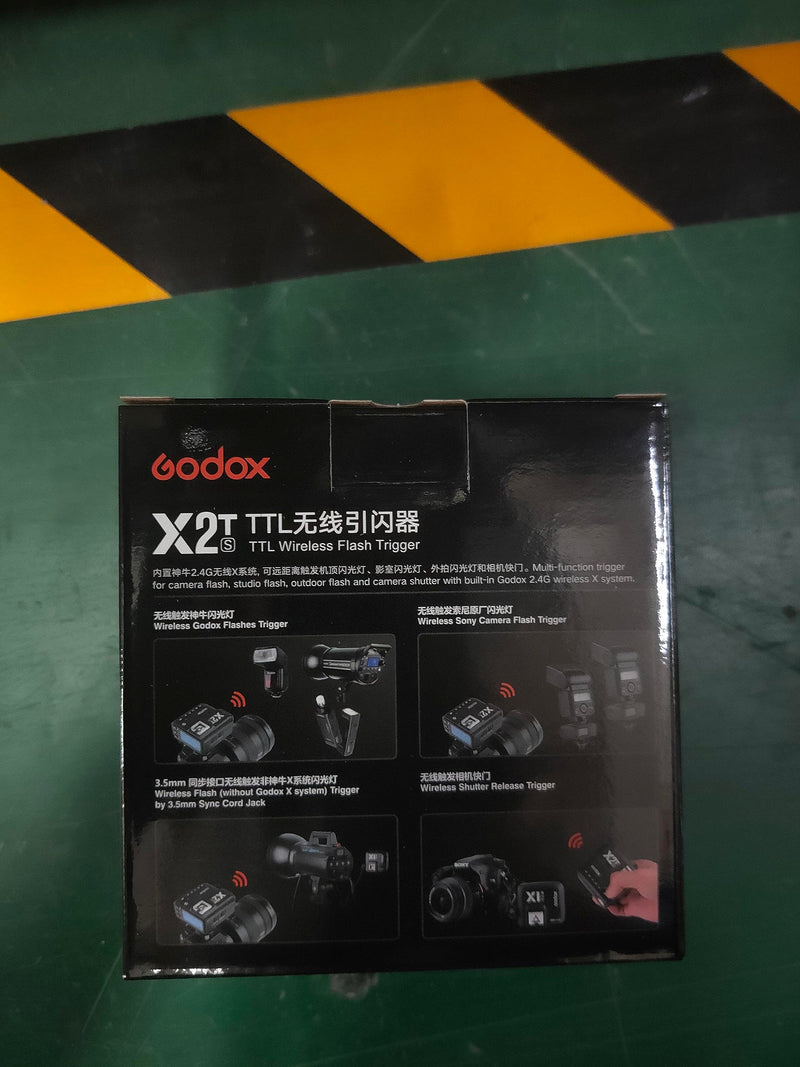 GODOX X2T-S TTL Trigger Flash 1/8000s HSS TTL Manual Function for Sony Cameras with Clean Cloth (X2T-S)