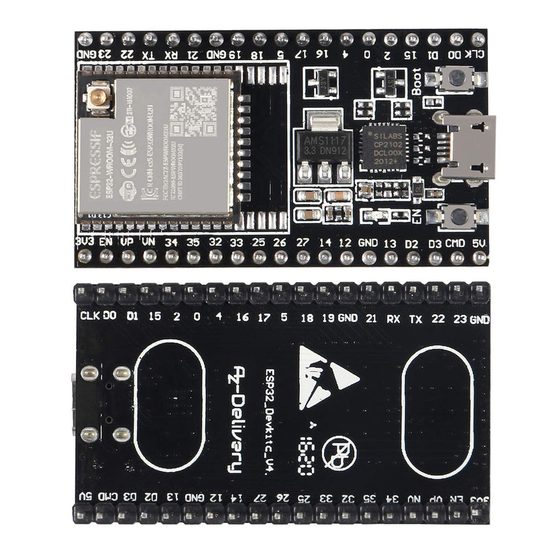 6PCS ESP32-DevKitC Core Board ESP32 Development Board ESP32-WROOM-32U ...