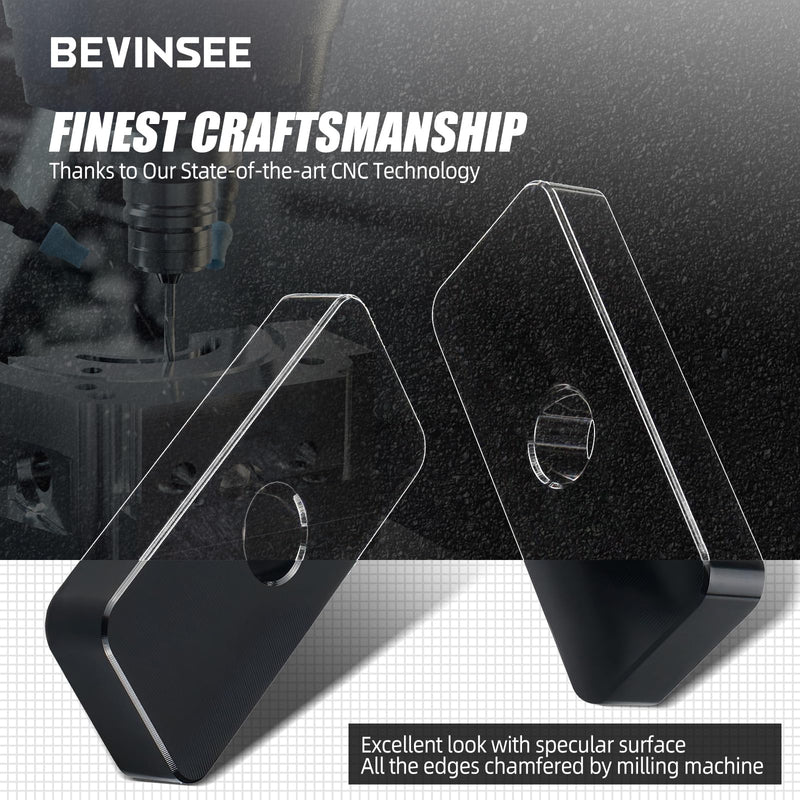 Bevinsee Rear Driveshaft Spacer Kit Compatible with Toyota Tacoma 2005-2020