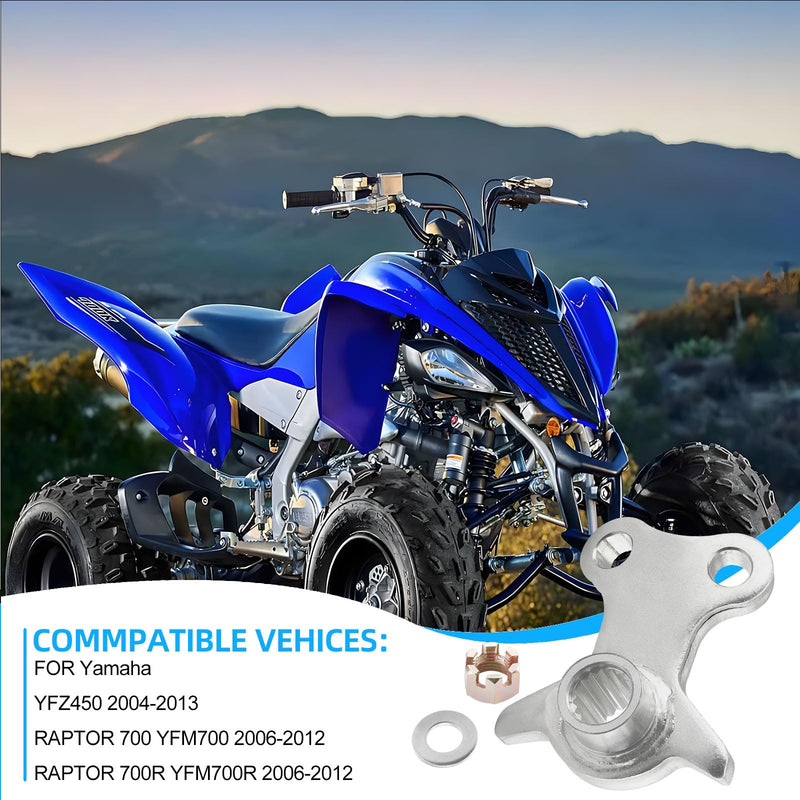 Column Steering Stem Pitman Arm for Yamaha YFZ450 Raptor 700 700R YFM700/R 2004-2013 5TG-23816-10-00