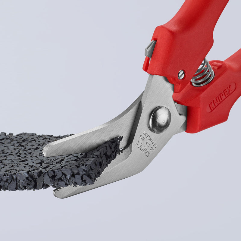 KNIPEX Tools 95 05 185, 7 1/4-Inch Combination Cutting Shears