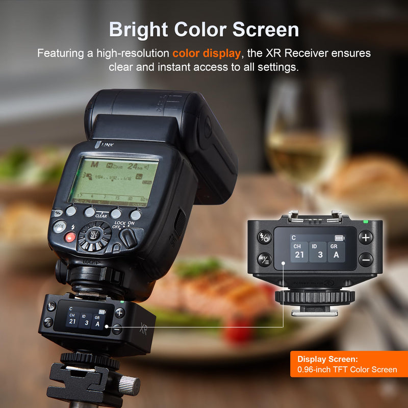 Godox XR 2.4G TTL High Speed Sync Wireless Flash Trigger,Remote Flash Receiver (for Sony)