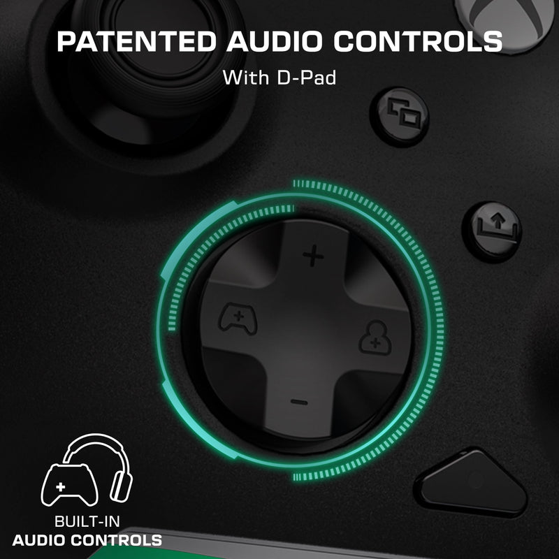Turtle Beach Rematch Core Wired Gaming Controller, Xbox Series X|S, PC | Xbox One, Hall-Effect Thumbsticks, Audio Controls, Rumble Motors & Impulse Triggers, Ergonomic, Black
