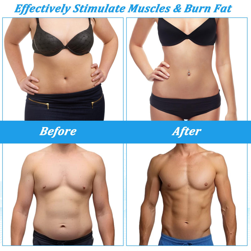 ABS Stimulator Muscle Toner，AB Machine for Abdomen/Arm/Leg，Muscle Stimulator for Muscle Growth, Ab Toning Belt Muscle Stimulator for Men and Women 1 Pack
