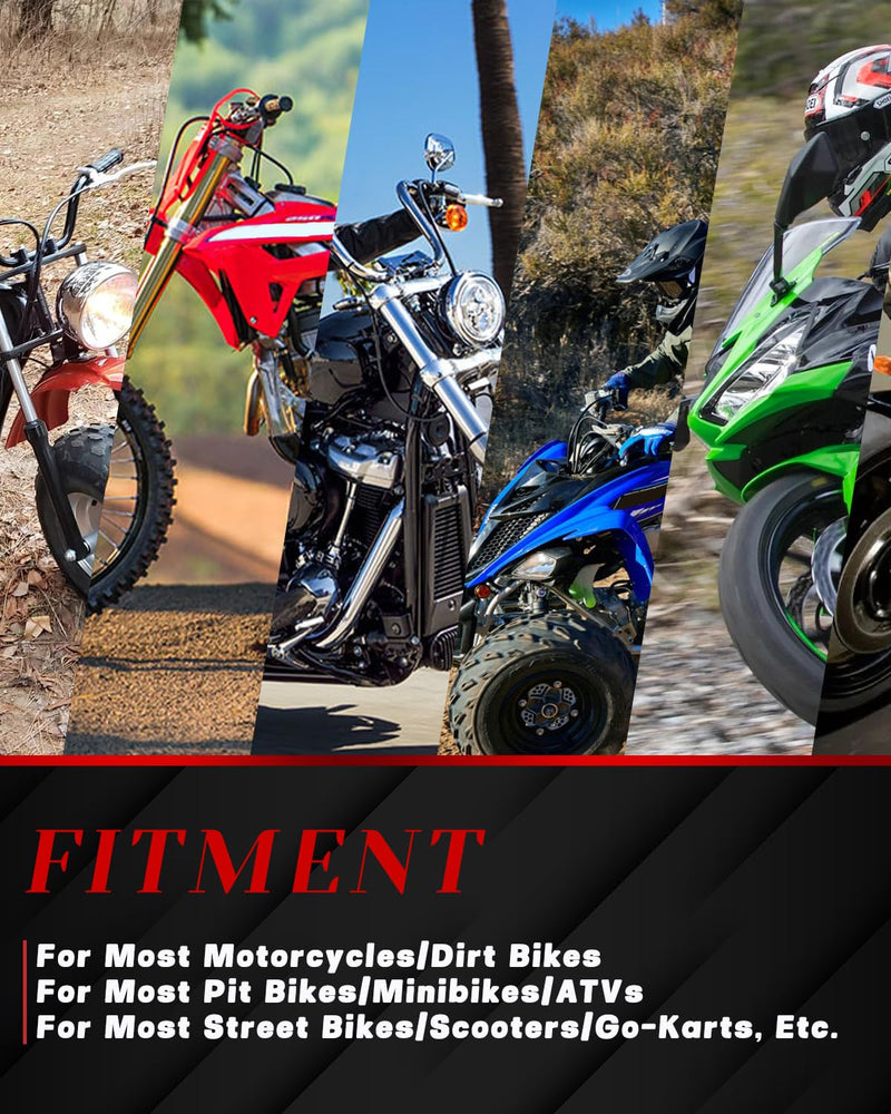 Motorcycle Exhaust Heat Shield Cover Universal Muffler Pipe Guard Protector For All Most Motorcycle Dirt Bike ATV - 610mm BLACK Universal 610mm Length