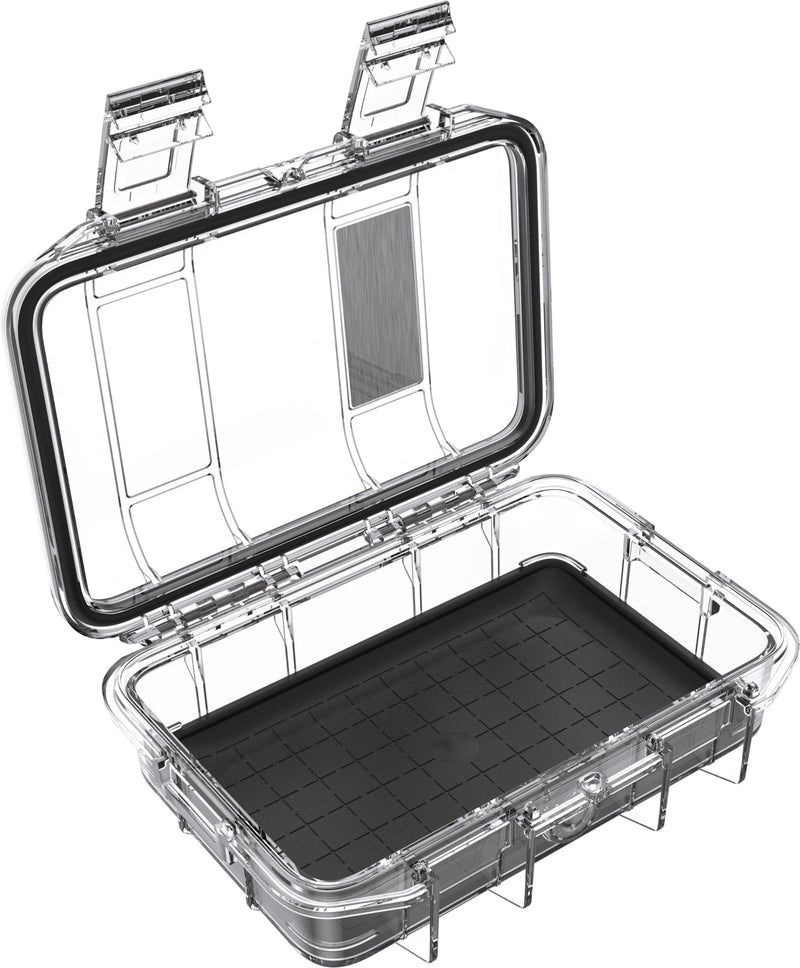 Pelican M40 Micro Case (Black/Clear) Black/Clear