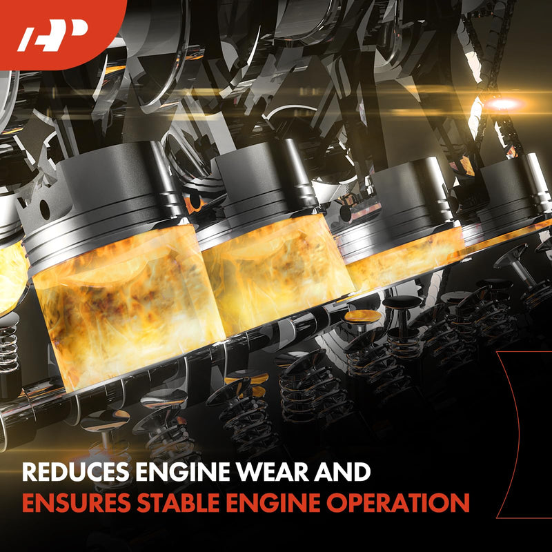 A-Premium Fuel Filter Compatible with Audi A4 2005-2007, A4 Quattro 2005 2007 2009, A6 2008-2011, A6 Quattro 2007-2009 2010, A8 Quattro 2009, R8 2009-2012, RS4, S6, S8, 1.8L 2.0L 3.2L 4.2L 5.2L