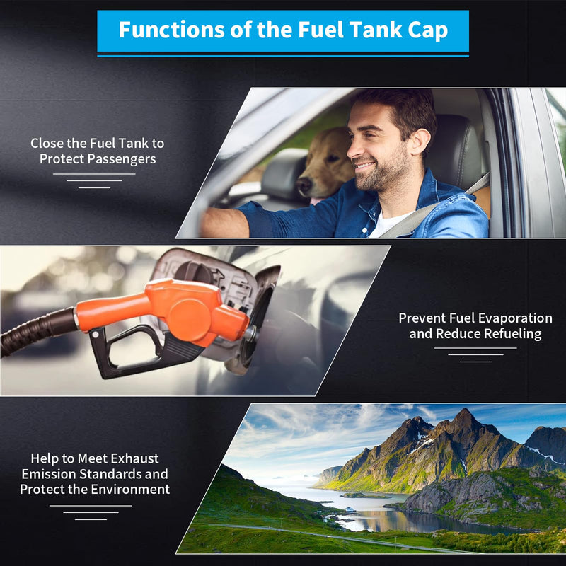 A1644700030 Gas Cap Fits for Mercedes-Benz Fuel Cap, Fuel Tank Cap Fits for ML350 GL450 ML320 R350 ML500 ML63 AMG GL550 R320 GL63 AMG R500 R63 AMG GL320 ML550 Gas Caps, Gas Cap Replacement A1664705800