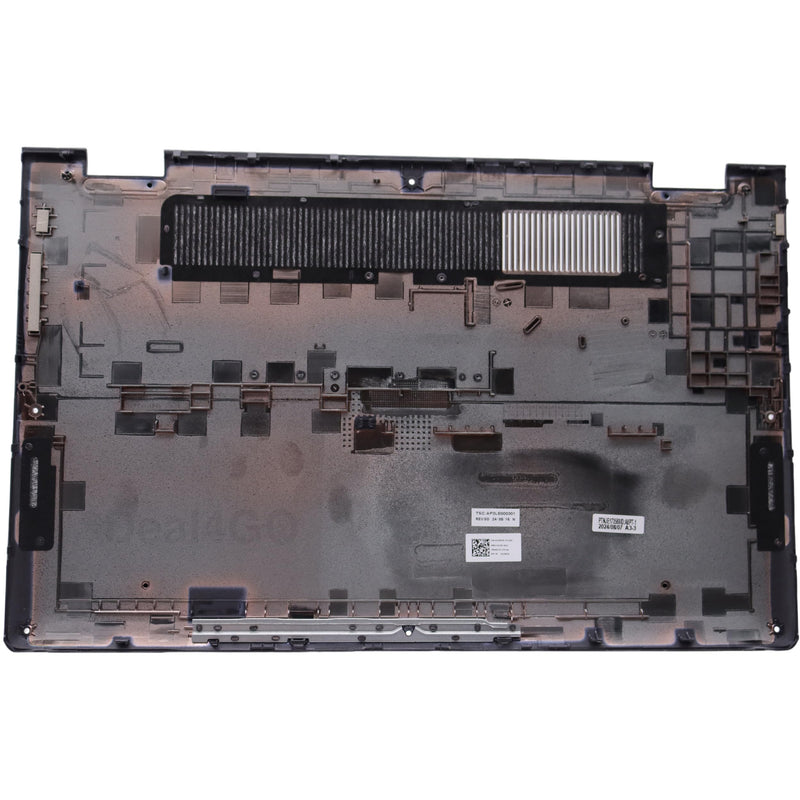 Deal4GO Lower Bottom Case Base Cover 3JRFX 03JRFX Replacement for Dell Inspiron 3510 3511 3530 3515 3520 3525 3535 - Black Black W/O Copper Foil