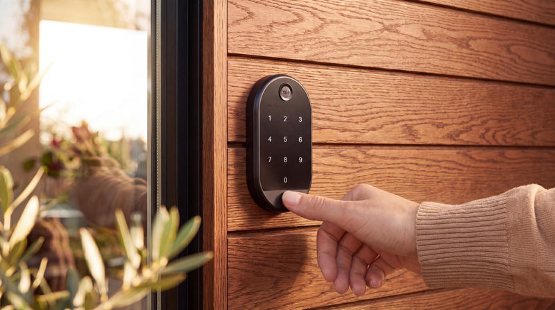 Yale Keypad - Smart Bluetooth Keypad for Yale Approach, Wi-Fi Lock, Smart Locks for Easy Pin Code Entry and One-Touch Locking