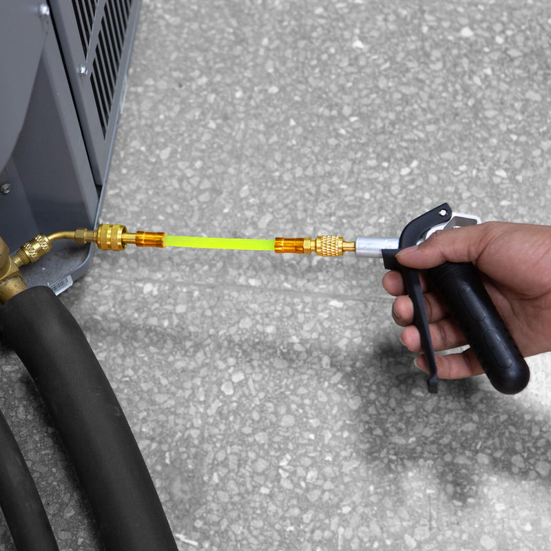Leak Sealant Injector & AC Drain Line Cleaner Tool | Pro Grade Reinforced Injection Gun | Condensate Line Co2 Drain Gun Basic Sealant Injector