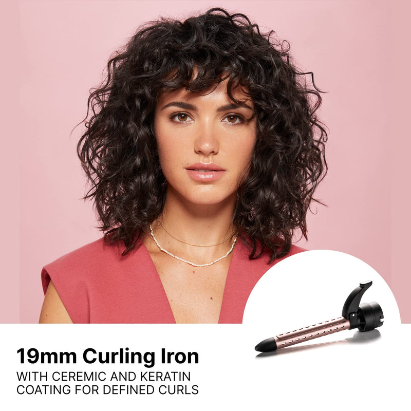 Bellissima 6-in-1 Hot Air Styler & Volumiser Hair Dryer Brush | Ionic, Ceramic & Keratin Technology, 1000W, 2 Heat/Speed Settings, Smooth, Frizz-Free Volume, All Hair Types 6 in 1 Hot Air Brush