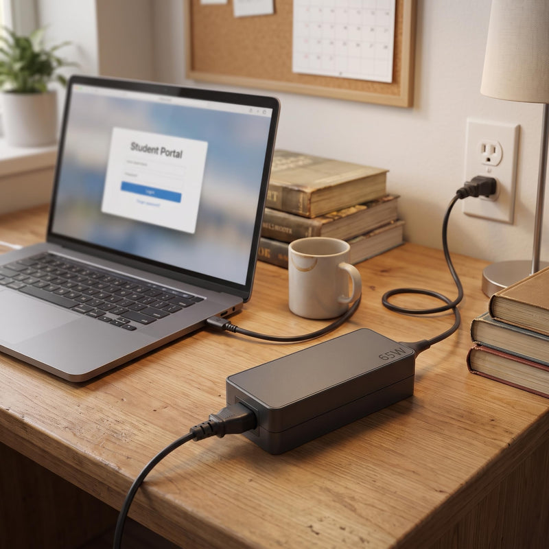 65W USB C Laptop Charger Compatible with Lenovo Computer | Thinkpad/Yoga/Chromebook Laptop 65W 45W USB C Fast Power Adapter