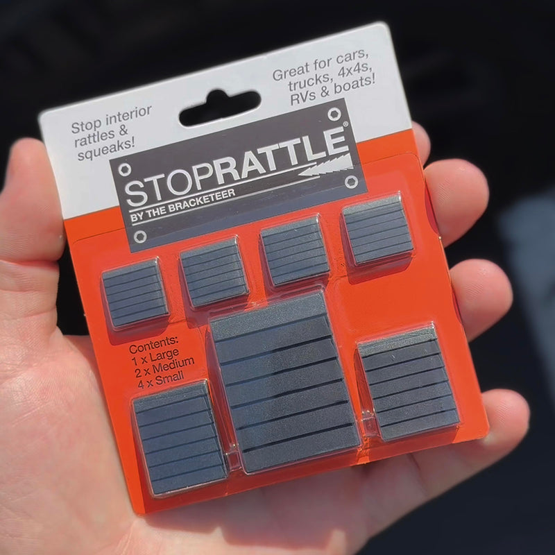 StopRattle - Stop Annoying Interior rattles and squeaks in Cars, Trucks, 4x4s, RVs and Boats