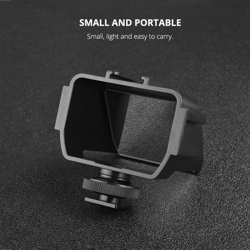 Camera Selfie, Universal Cold Shoe Mount for Mic Light Vlog Filmmaking for Mirrorless Camera Photography Vlog Video