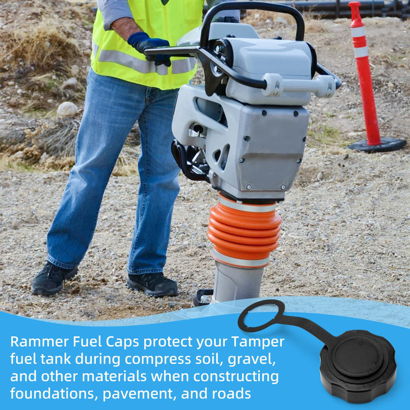 Fuel Tank Cap for Multiquip Mikasa MTX60, MTX70, MTX80 & MTX90, Rammer Fuel Tank Cover Replace Part Number #366350460