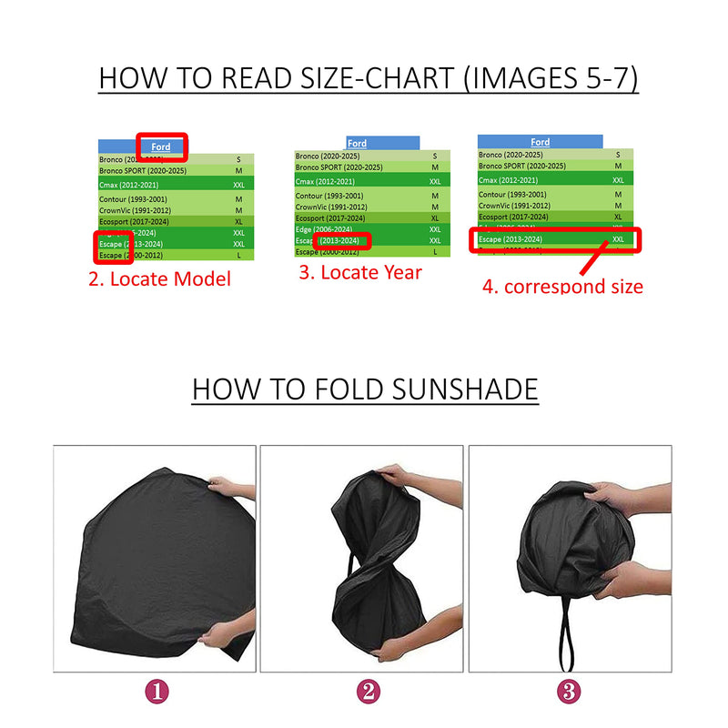 Car Windshield shade for Automotive windshield sunshades with Storage Pouch by A1 Sun Shade Foldable Truck Suv Front Window Shield Blocker Visor Protector Cover for Interior Accessories for Heat Large