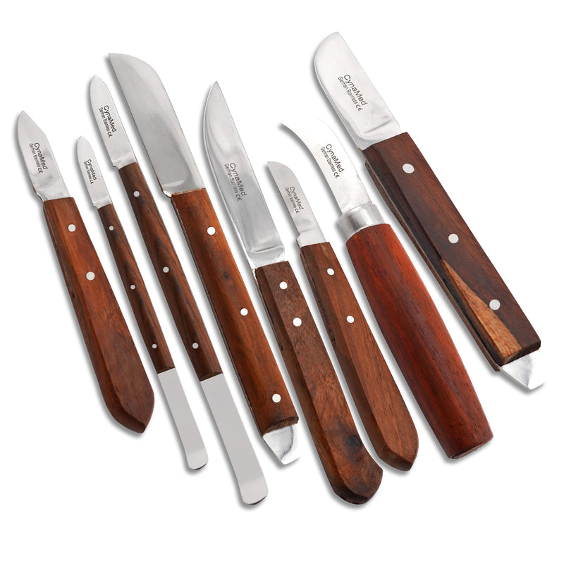 Dental Fahenstock Large, Small Knife, Cynamed Plaster Alignate Spatula and Knife Mixing Modeling Labratory Restorative Instruments (8) 8