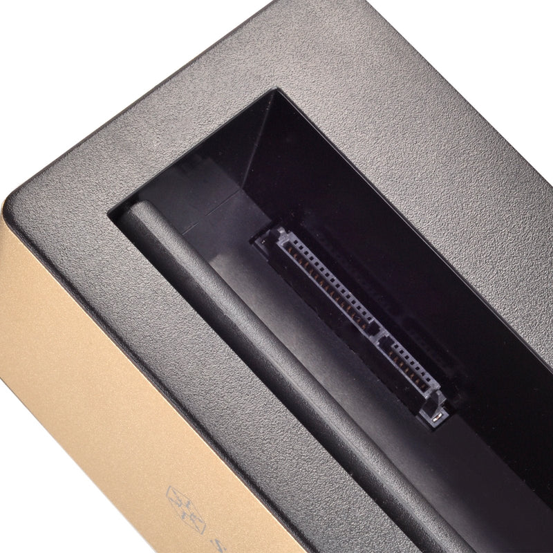 SilverStone Technology External Hard Drive Docking Station Supports One 2.5" or 3.5" Drive RL-TS11G-C