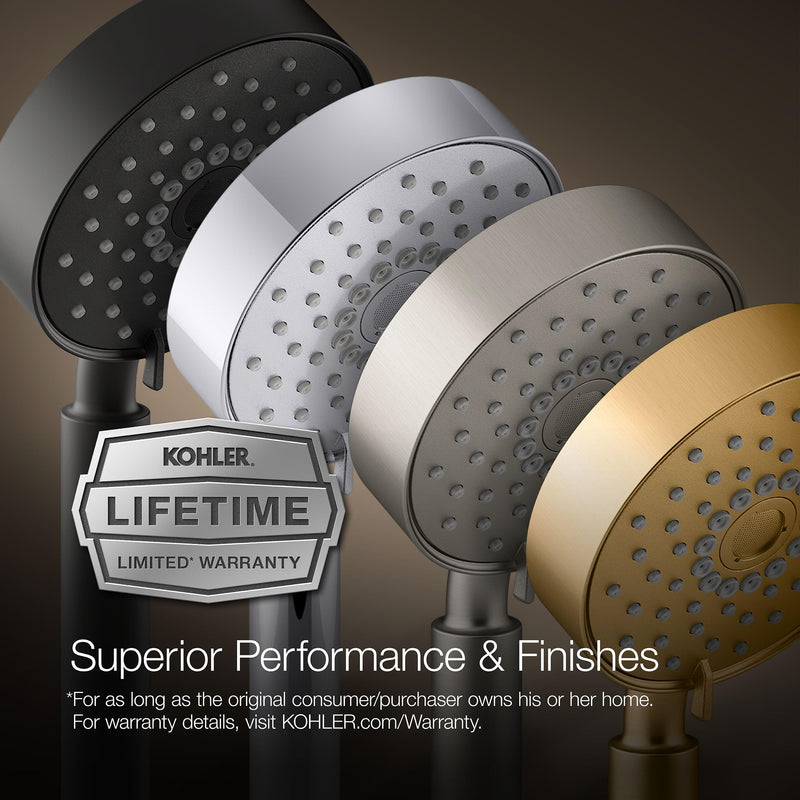 Kohler 72421-G-BN Awaken® B110 Three-function handshower, 1.75 gpm, Vibrant Brushed Nickel