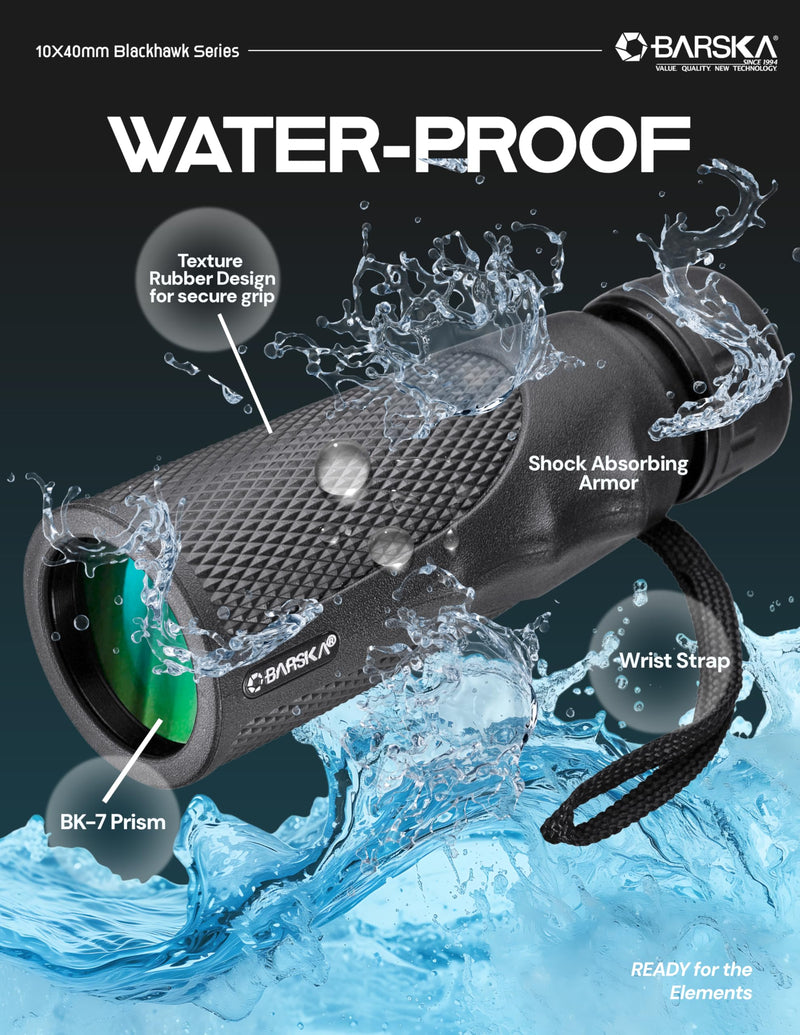 Blackhawk 10x40 Waterproof Monocular Compact