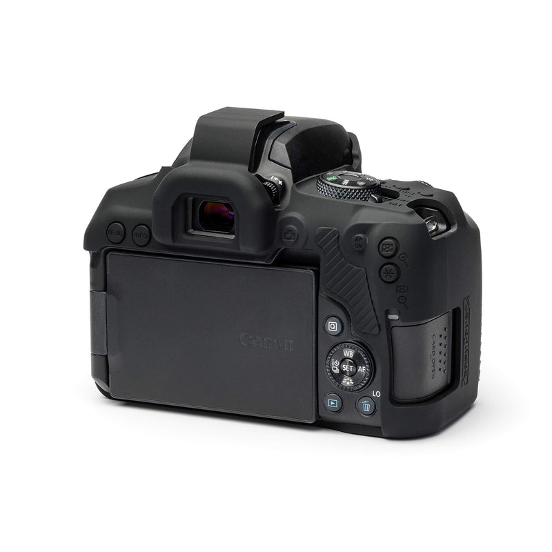 easyCover Silicone Protection Cover for Canon 850D & T8i Cameras, Black