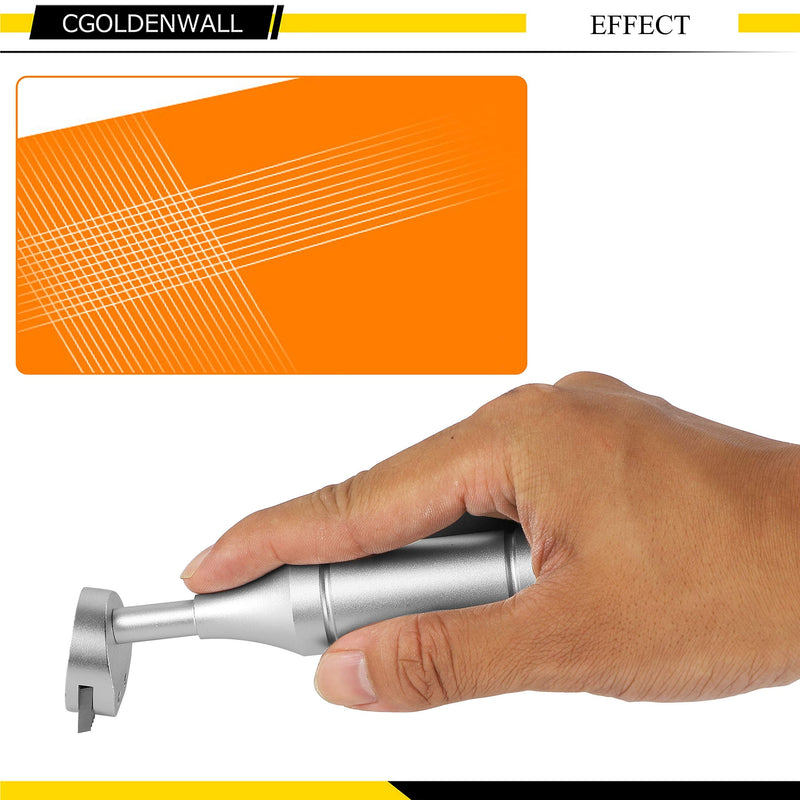 CGOLDENWALL Cross Hatch Adhesion Tester Cross-Cut Tester Kit Multi-Blade Cutter spacing: 1 +0.01mm, 2+0.01mm, 3+0.01mm