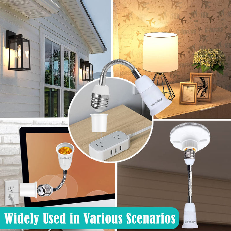 2K Home Security Camera & 7.5 Inch Socket Extender