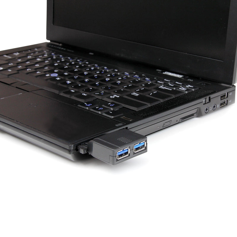 StarTech.com 2 Port ExpressCard SuperSpeed USB 3.0 Card Adapter with UASP - USB 3.0 Controller - USB 3.0 ExpressCard - 5Gbps - USB 3.0 Adapter, TAA (ECUSB3S22) Standard Mount