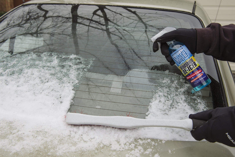 Melt it! E·Z·R Windshield De-Icer. Instantly Melts Ice & Winter Frost for Car Windshields, Windows, Mirrors, Key Locks, & Latches, Snow Melting Defrost Liquid for Car Window Cleaner, 17 Fl Oz Spray 17 Fl Oz (Pack of 1)