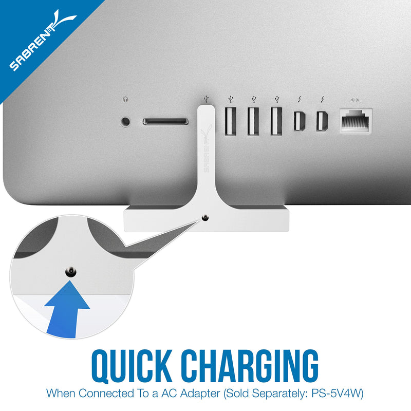 SABRENT 4-Port USB 3.0 Hub for iMac Slim Uni-Body (HB-IMCU) 4-Port for iMac