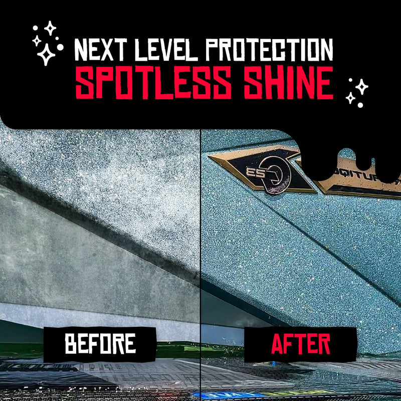 Boat Juice Protection Boat Ceramic Coating | Boat Wax Spray, Marine Ceramic Coating | Superior Shine + Protection | Very Cherry Scent | Marine Detailing & Cleaning Supplies | Made in USA (16oz) 16 Fl Oz (Pack of 1)