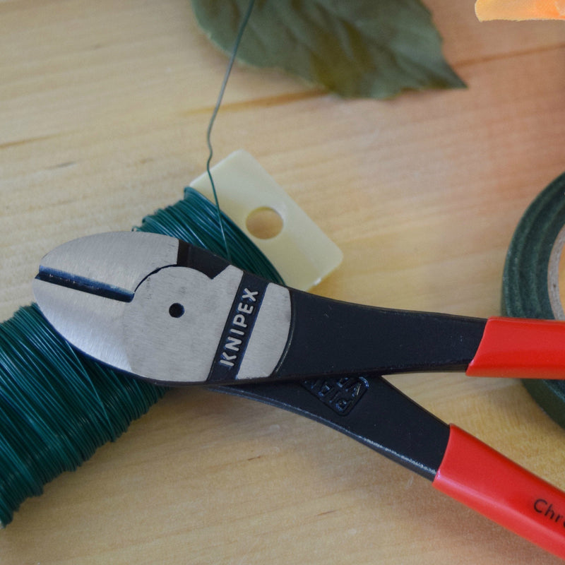 KNIPEX - KPX7402200 Tools - High Leverage Diagonal Cutters, Multi-Component (7402200) 8-Inch Comfort Grip
