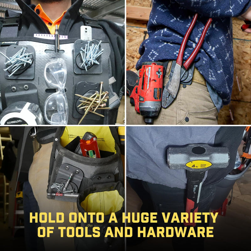 MagMaster | The Original Magnetic Tool Holder - Super Strong - Clip-On Any Belt, Tool Bags or Pocket - Assembled in USA MagMaster