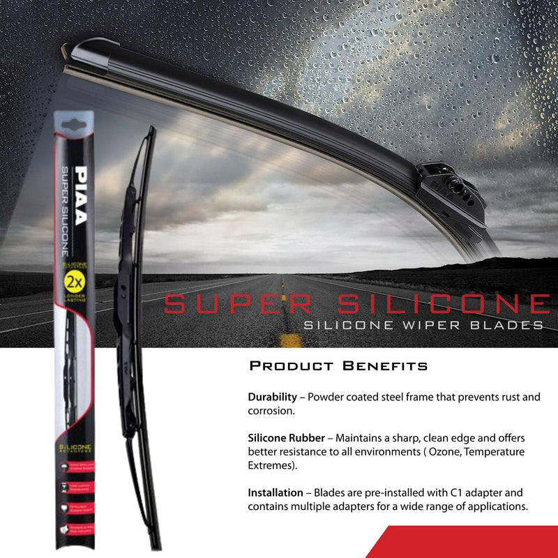 Piaa 95055 Super Silicone Wiper Blade - 22" 550mm (Pack of 1)" 22 Inches