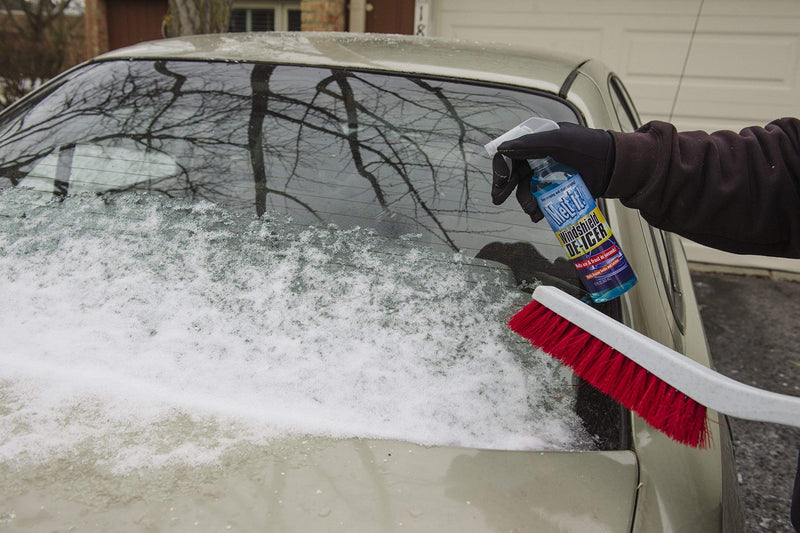 Melt it! E·Z·R Windshield De-Icer. Instantly Melts Ice & Winter Frost for Car Windshields, Windows, Mirrors, Key Locks, & Latches, Snow Melting Defrost Liquid for Car Window Cleaner, 17 Fl Oz Spray 17 Fl Oz (Pack of 1)