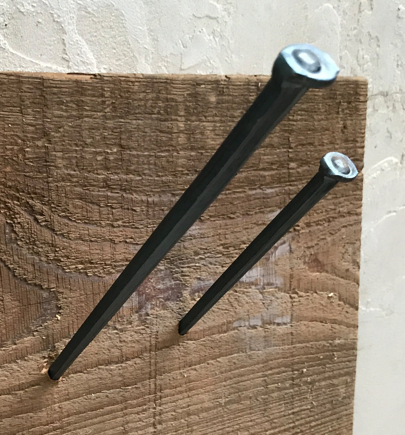8"- Steel Square Common Rose Head STANDARD-80d Nails (5-Nails)