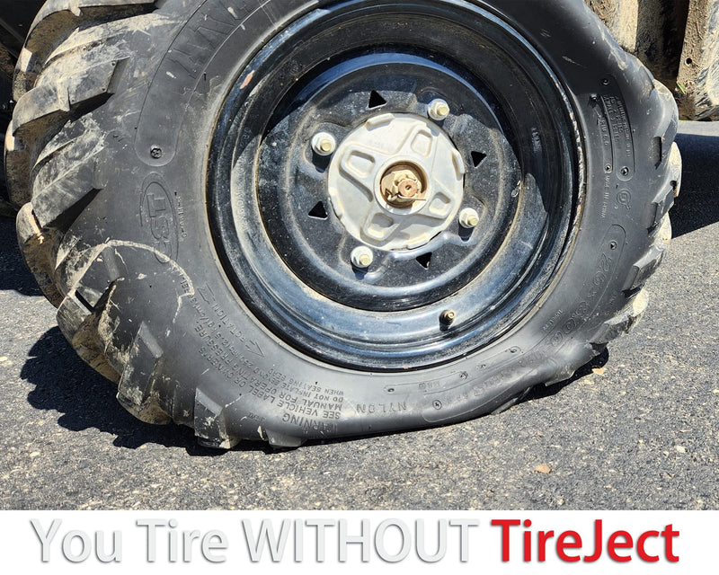 TireJect Off-Road Tire Sealant Kit - 5-in-1 Sealing - Fix and Prevent Flat Tires (10oz) 10oz