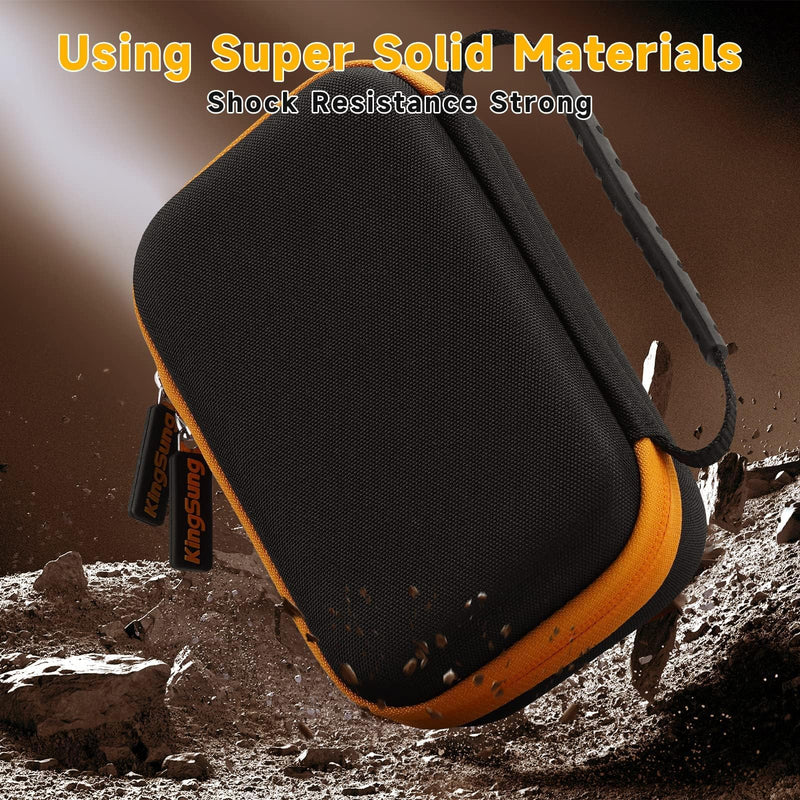kingsung Hard Storage Travel Case for Fluke 101/106/107 Handheld Digital Multimeter, EVA, Drop-Resistant(Only Case)
