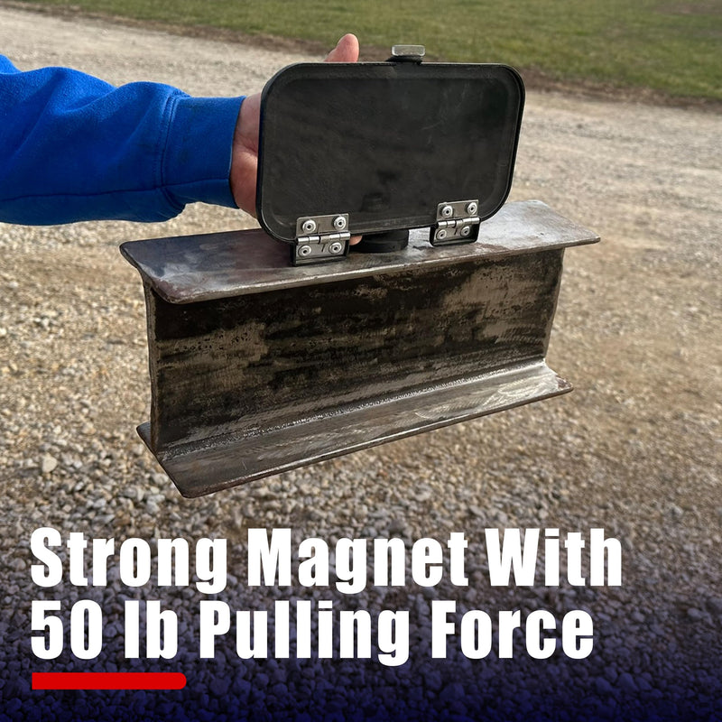 GearHaul CallHaul Magnetic Phone Mount - Made in USA, Universal Ultra-Strong 50+ Lbs Hold - Phone Holder for Skid Steer, Mowers, UTVs & More