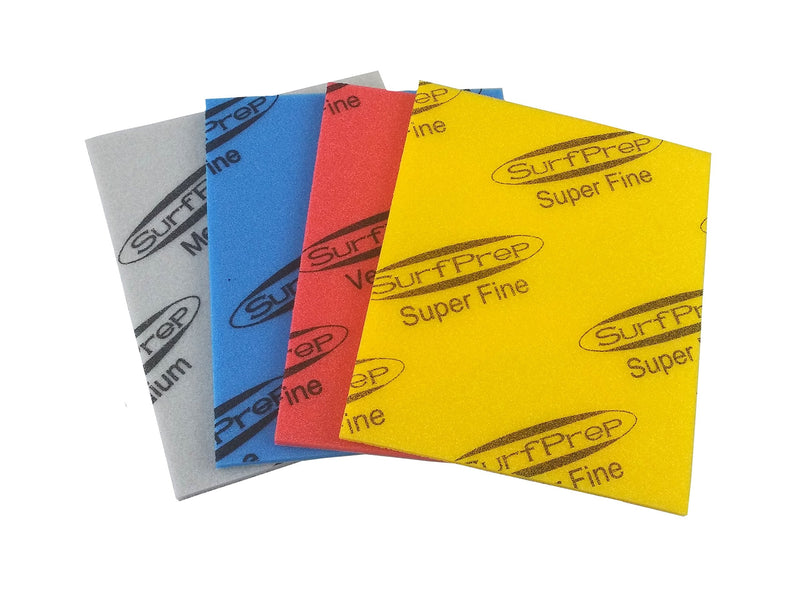 STARCKE Premium High Flex Contour Sanding Pad Sponges - for Wood, Auto Body, Paint, Plastics, and Metal (20 Pack, Multi Grits) 20 Pack Multi Grit