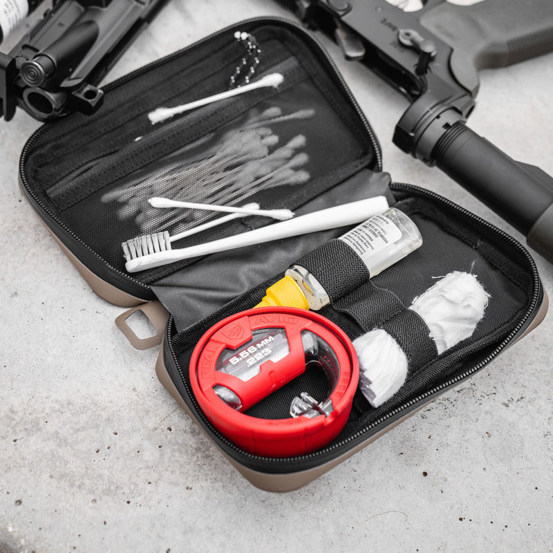 Magpul DAKA Utility Organizer Compact Semi-Rigid Multi-Purpose Case, Durable Water-Resistant Heavy Duty Compact Pouch Orange