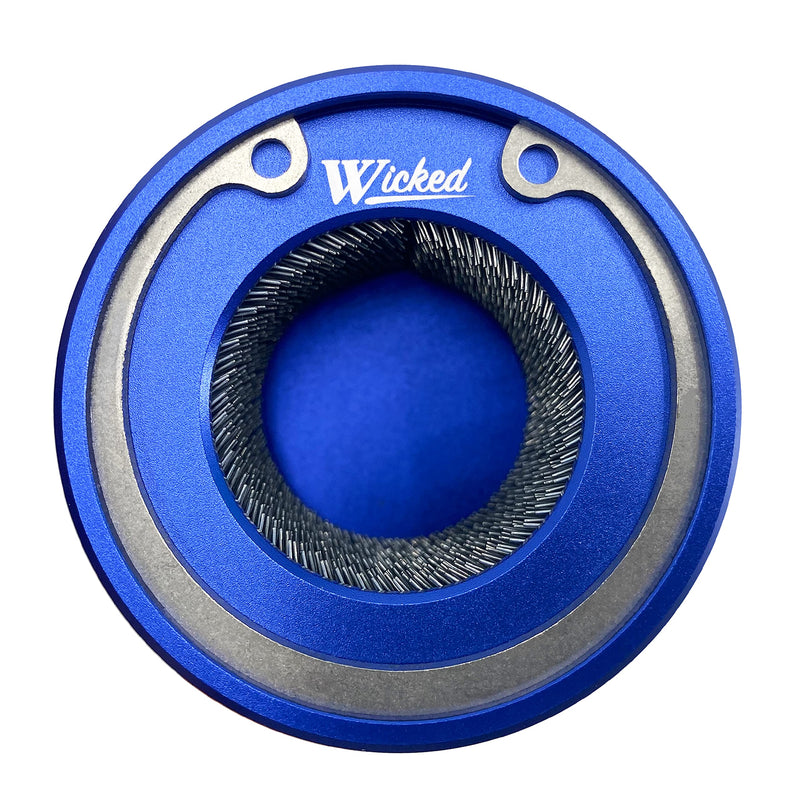 WICKED Professional OD Copper Pipe Cleaner Replacement Brushes 1/2” & 3/4’’ & 1” (Multi-Pack)