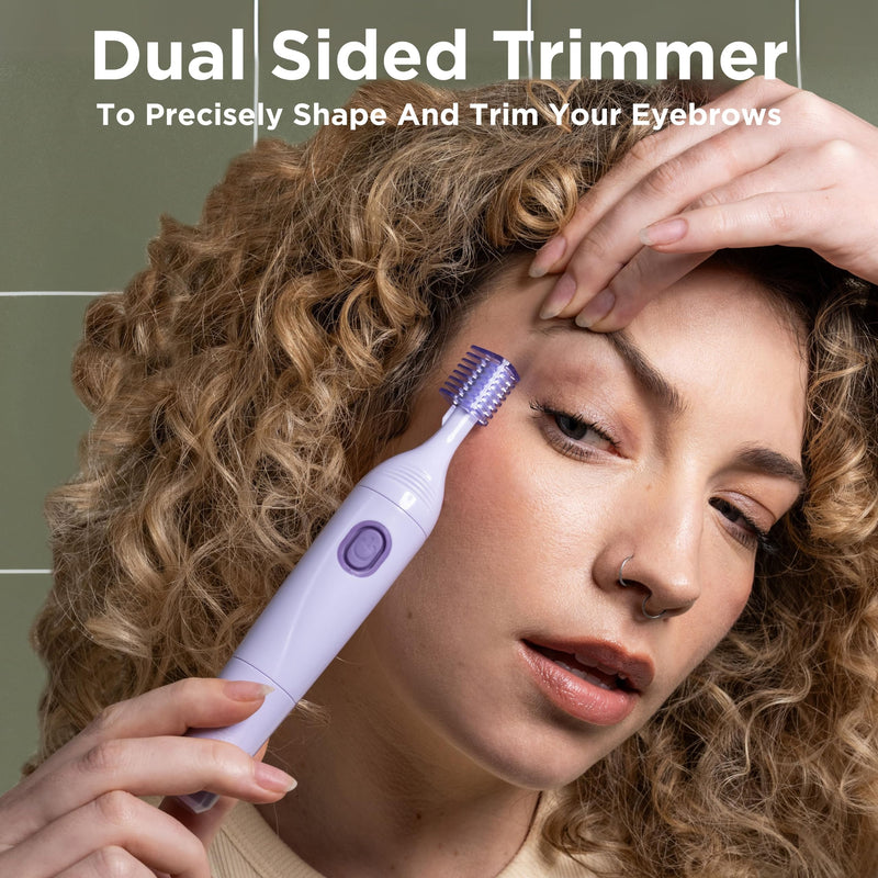  [AUSTRALIA] - Wilkinson Sword Intuition Perfect Finish 4-in-1 Styler and Trimmer for Women Multi-Zone Hair Removal 7 attachments included