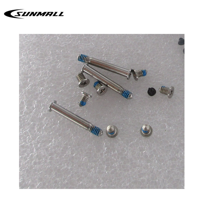 Replacement Screws Compatible with MacBook Pro Unibody - A1278/A1286/A1297, 4pcs Rubber Feet + 10pcs Bottom Case Repair + 100pcs Keyboard Screws
