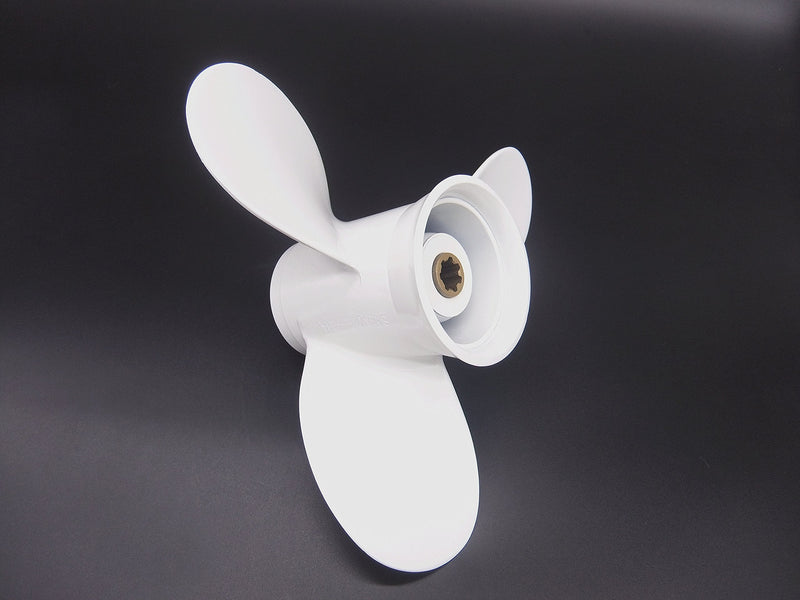 SouthMarine Outboard Motor Aluminum Alloy Propeller 8 1/2 x 7 1/2-N for Yamaha 6hp 8hp 9.9hp F6 F8 F9.9 Boat Engines 6G1-45943-00-EL 6G1-45943-00-00 8.5x7.5