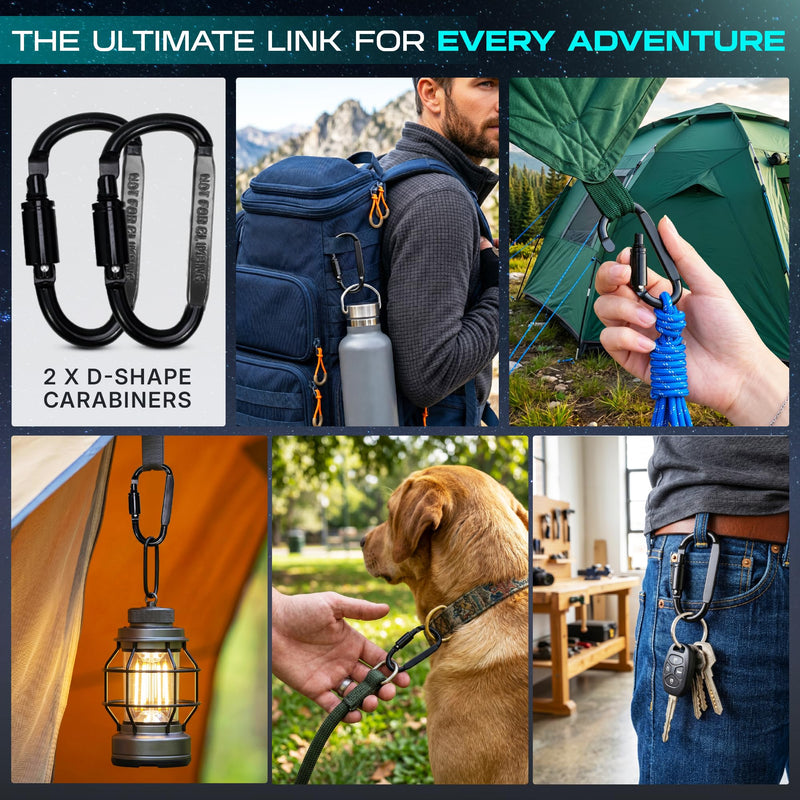 17-in-1 Multitool Pliers with Large Scissors | 6-in-1 Tactical Pen & Carabiners | Gifts for Men, Dad, Husband | EDC Survival Gear | Includes Magnetic Box, Nylon Sheath & Greeting Card